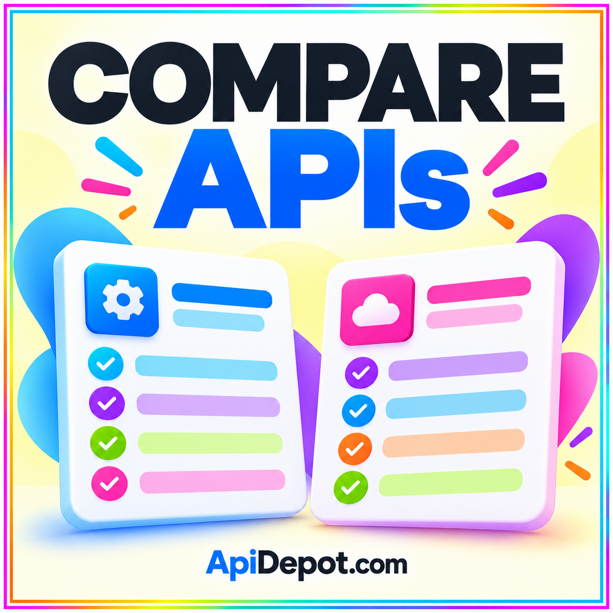 API Comparison Checklist: Evaluate Fit Beyond the Demo — ApiDepot.com field note artwork